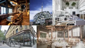 A mosaic of photos showing indoor and outdoor spaces in and around Toronto, Ontario, Canada | Glasslake Funding