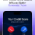 Glasslake Funding graphic illustrating the connection between economic news and credit scores, featuring a smartphone displaying an incoming call from "Your Credit Score" beneath the headline, "Your Credit Score Called... It Wants Better Economic News."