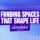 Glasslake Funding graphic with the message ‘Funding Spaces That Shape Life’ on a blue and purple background, promoting mortgage lending and home financing.