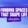 Glasslake Funding graphic with the message ‘Funding Spaces That Shape Life’ on a blue and purple background, promoting mortgage lending and home financing.